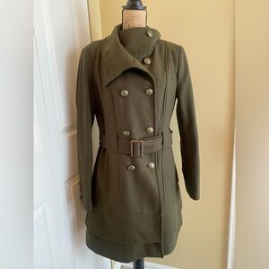 New York & Company Belted Coat